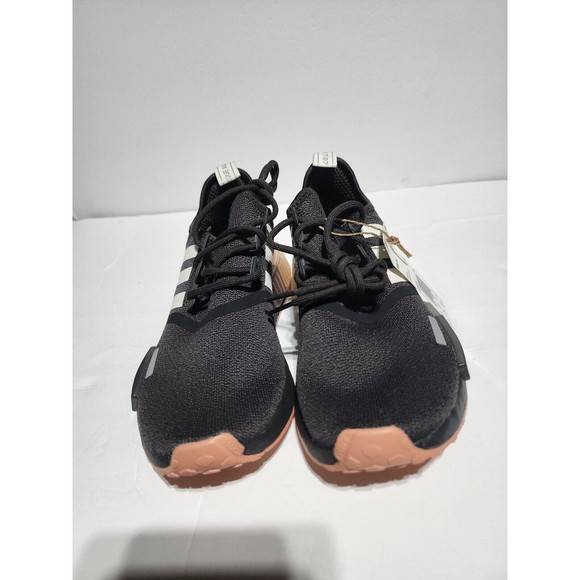 New RARE Adidas NMD R1 J Night Brown Athletic Shoes GX6495 Y Size 6Y / Wmn's 7 - Picture 8 of 9